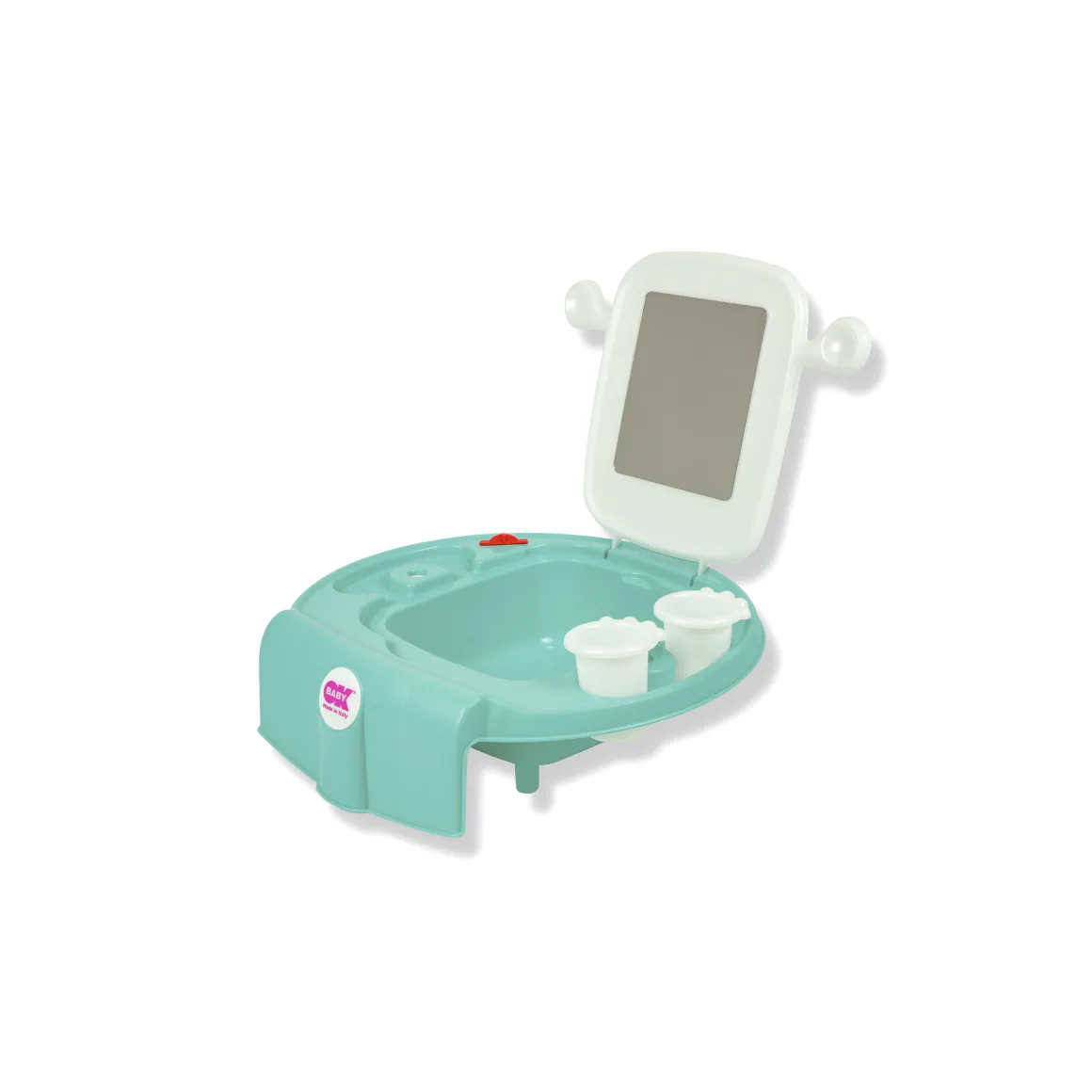 Mini lavandino space per bambini azzurro monocolore – ok baby