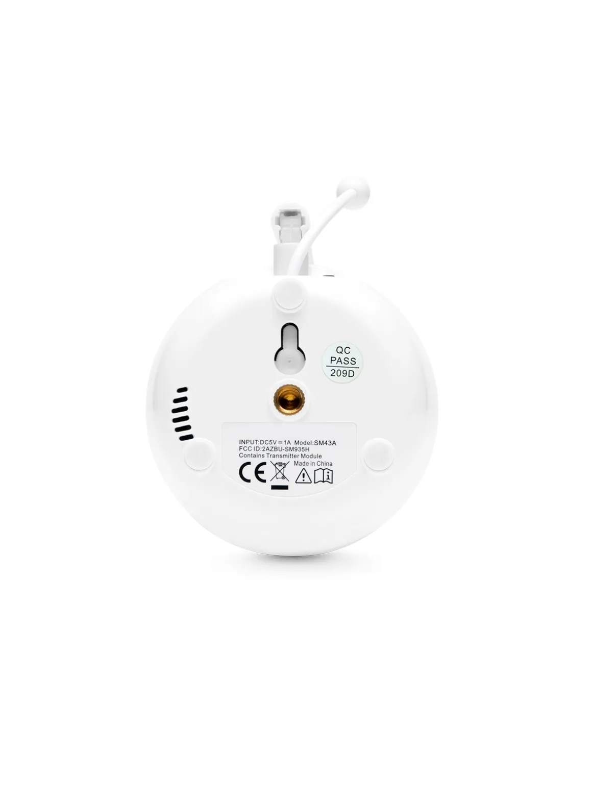 Nuvita video baby monitor wireless con telecamera direzionabile