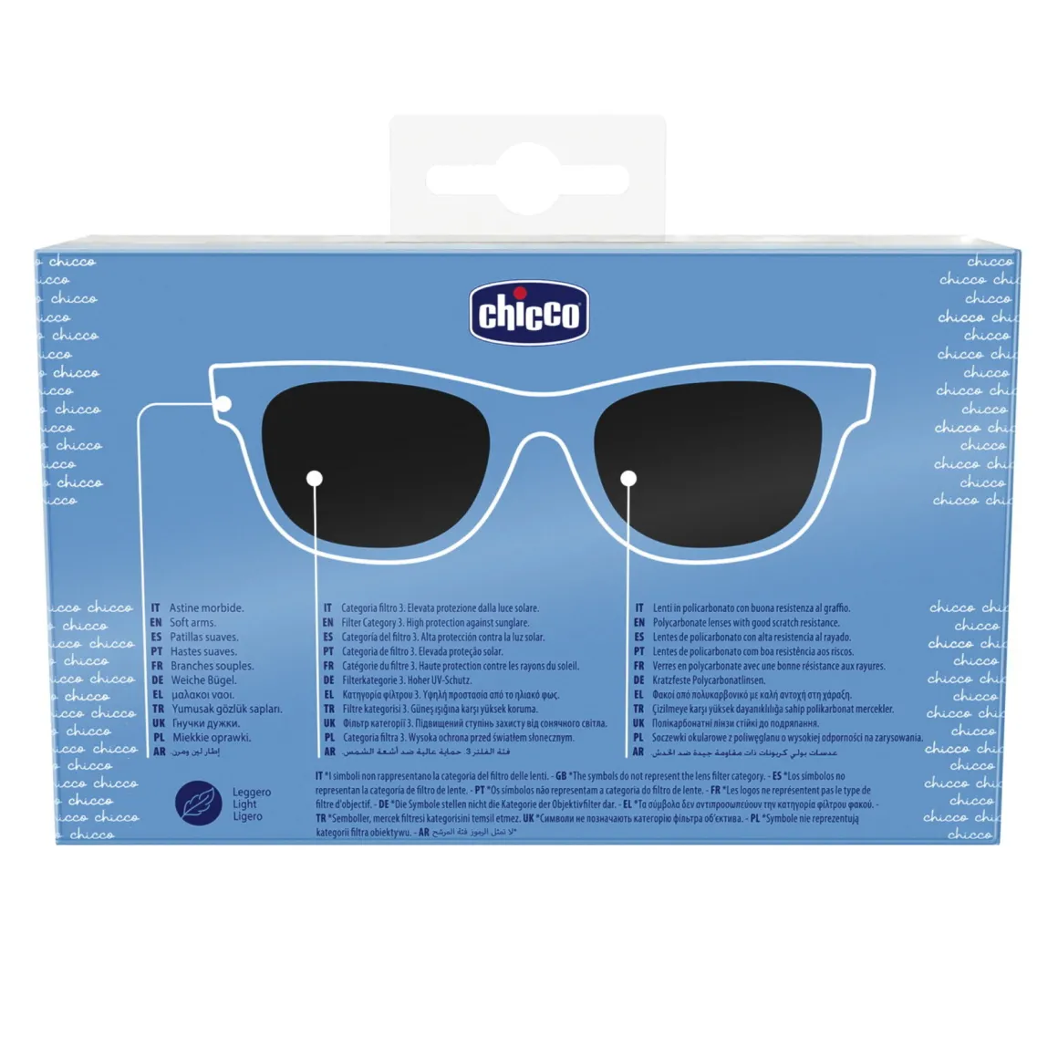 Occhiale da sole 24m+ blu – chicco
