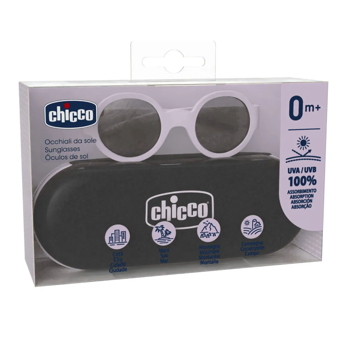Occhiale da sole 0m+ lilla – chicco