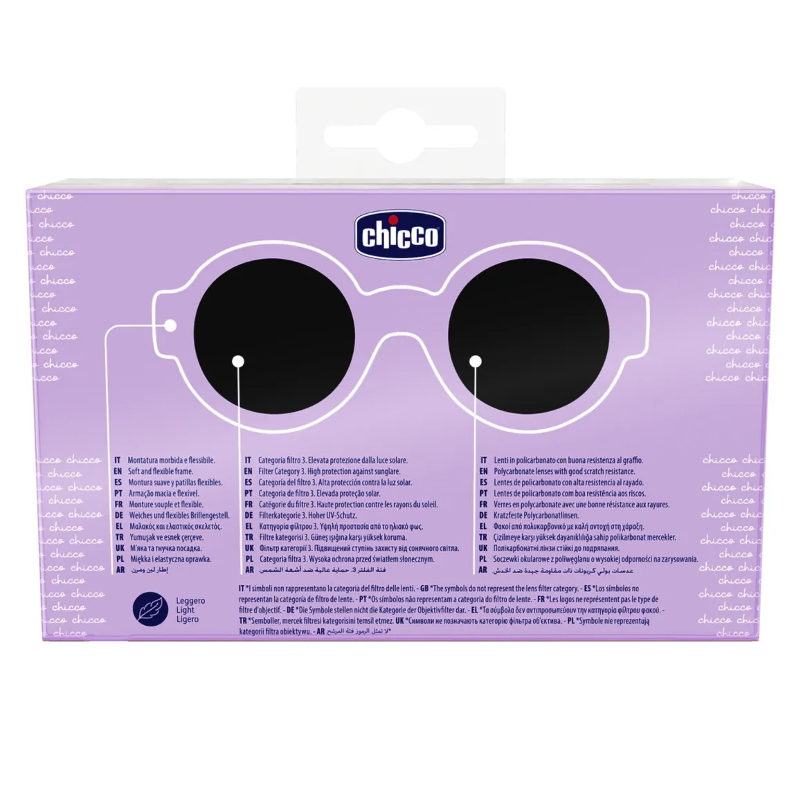 Occhiale da sole 0m+ lilla – chicco