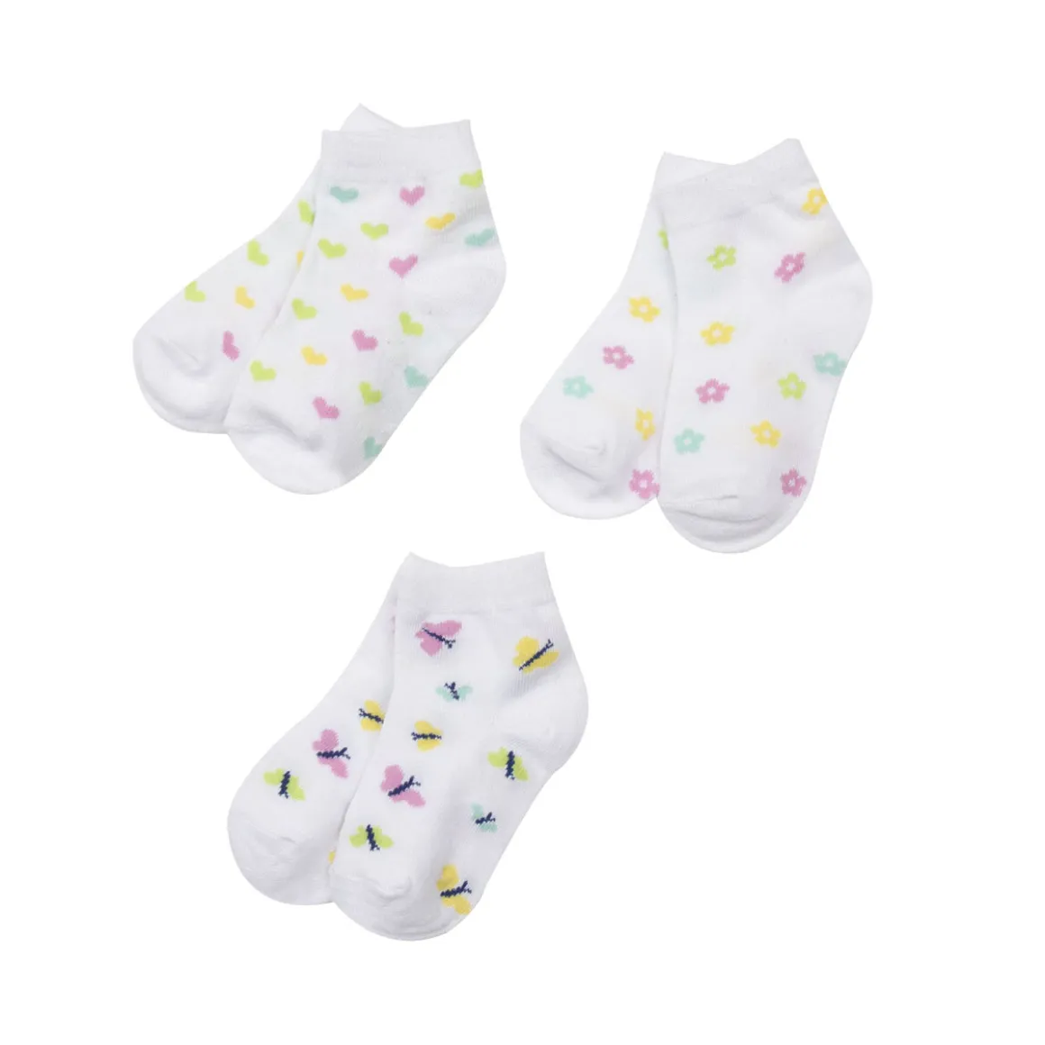 Pack 3 calze corte bimba