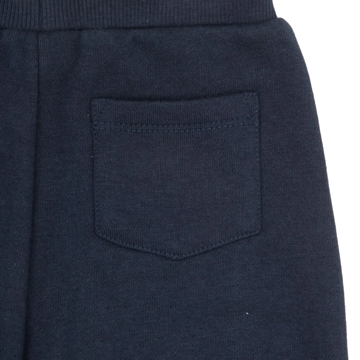 Pantalone felpato bimbo blue con stampa