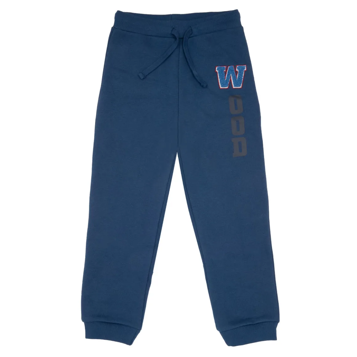Pantalone felpato bimbo blue stampato