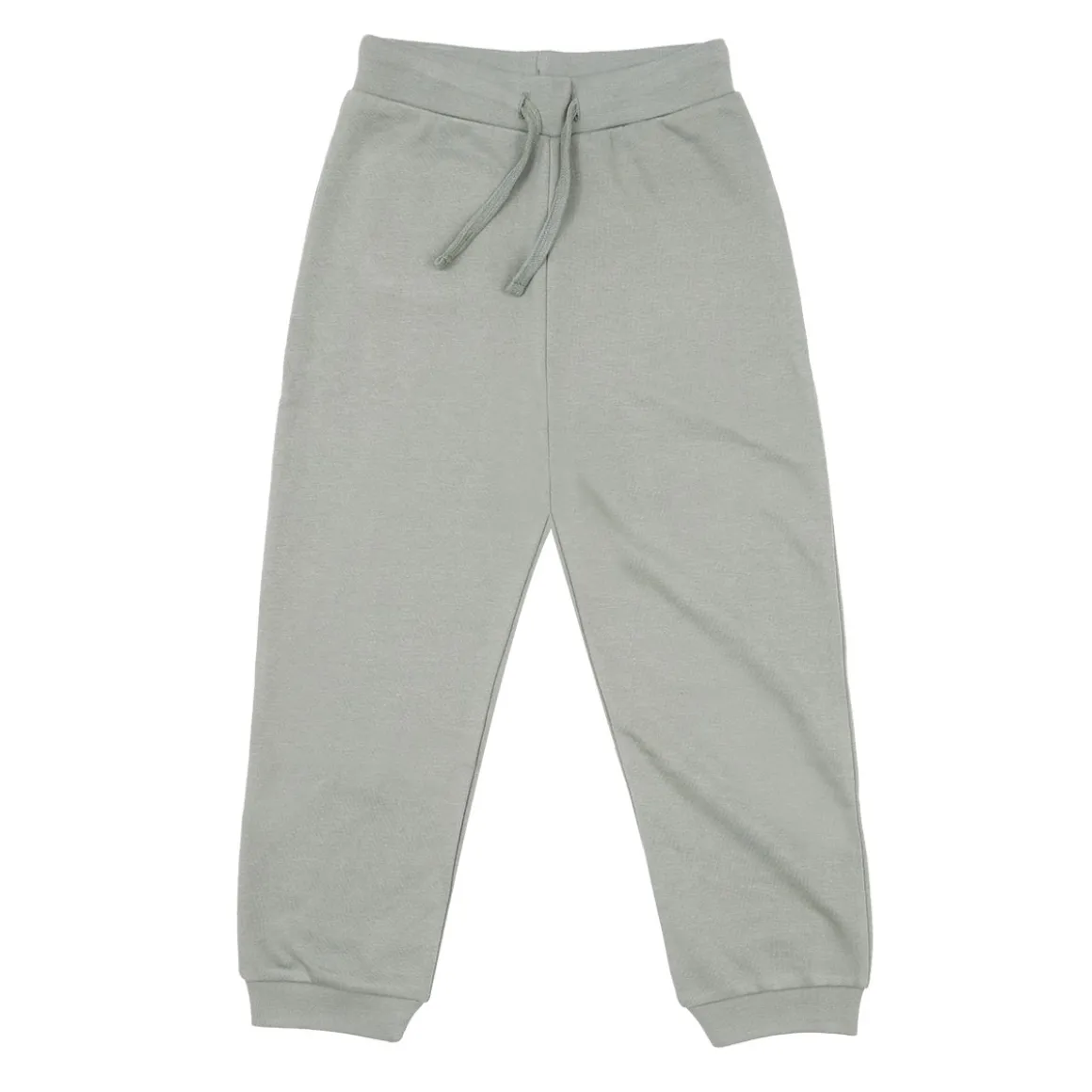 Pantalone felpato french terry bimbo verde
