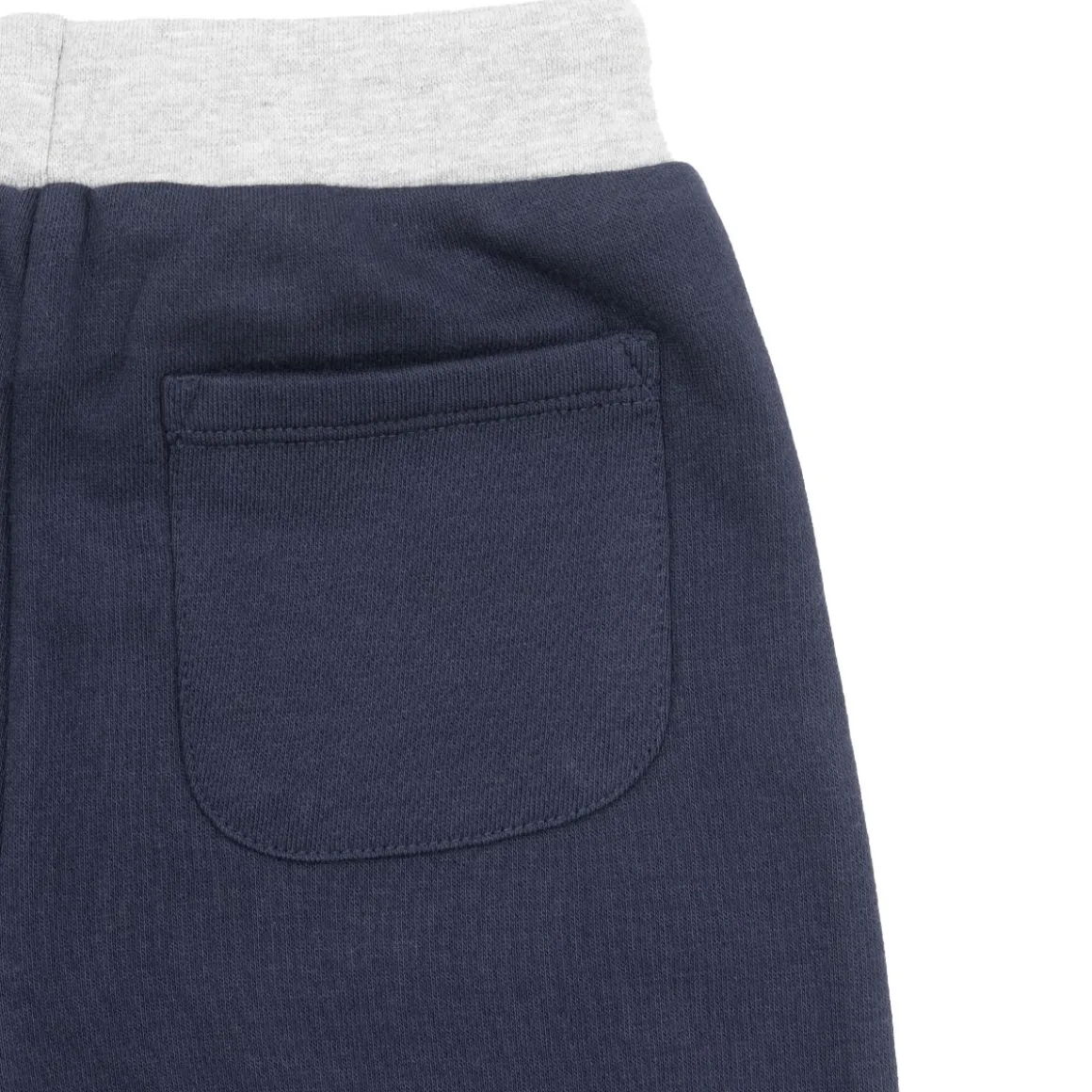 Pantalone french terry bimbo blu