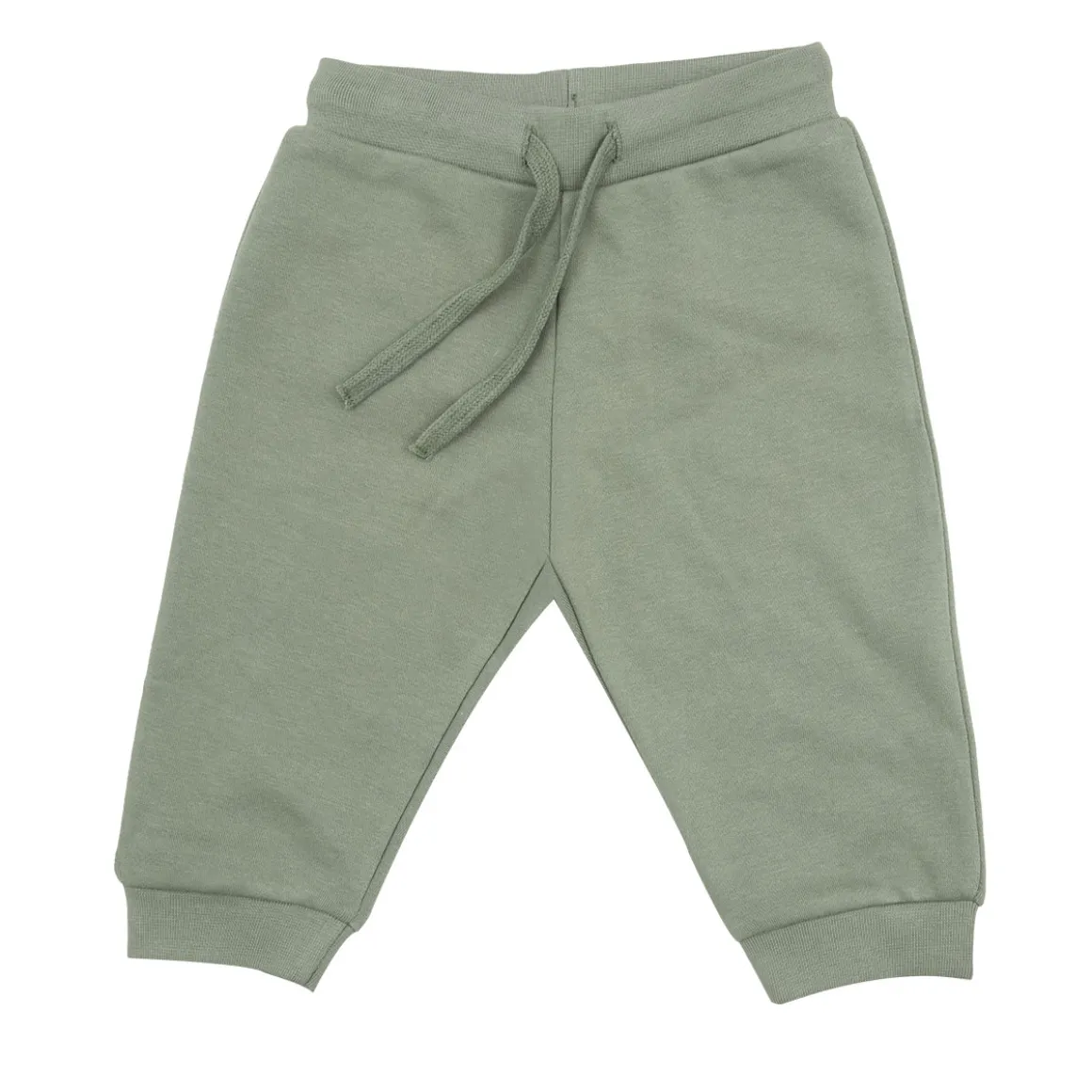 Pantalone french terry da bambino verde