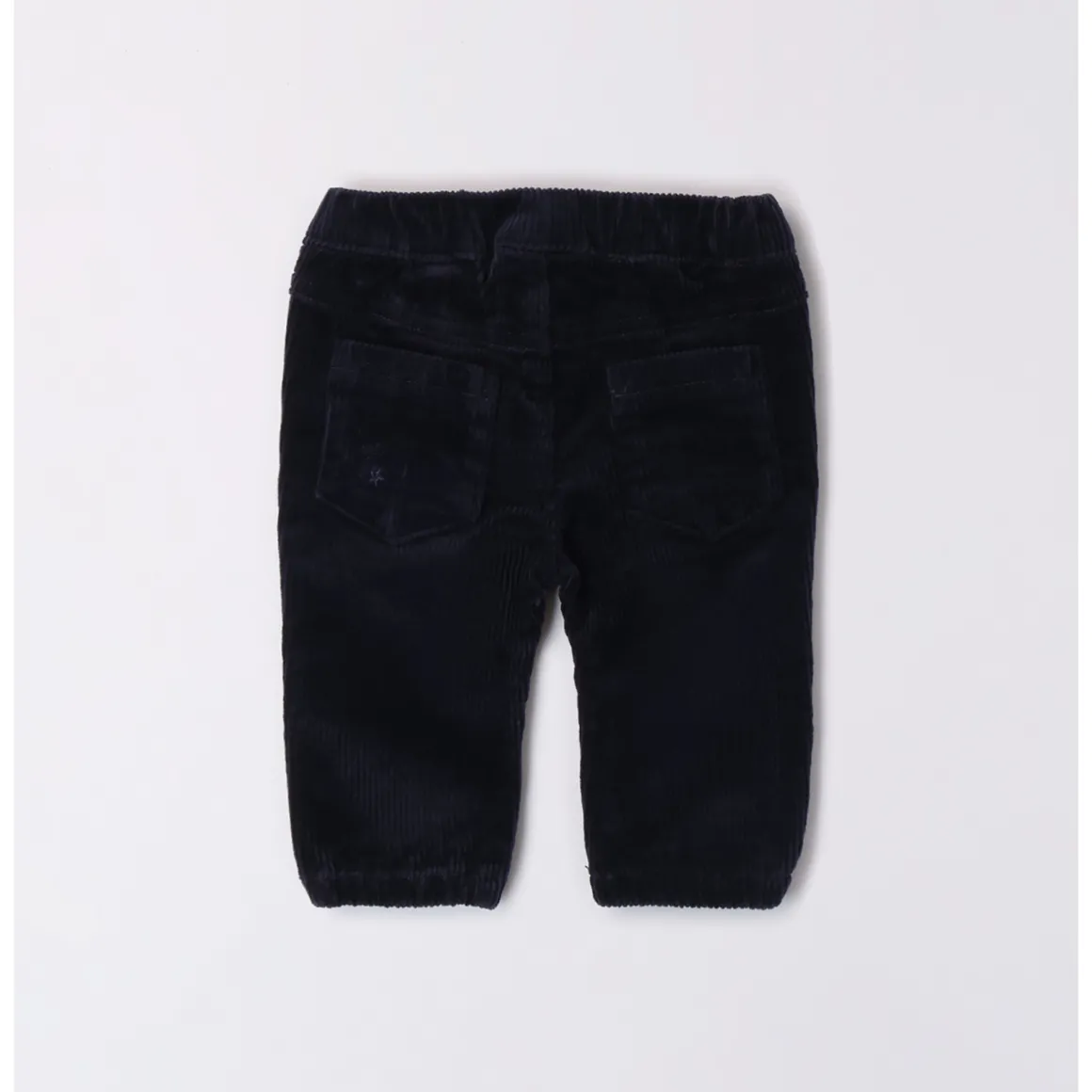 Pantalone velluto a coste blu