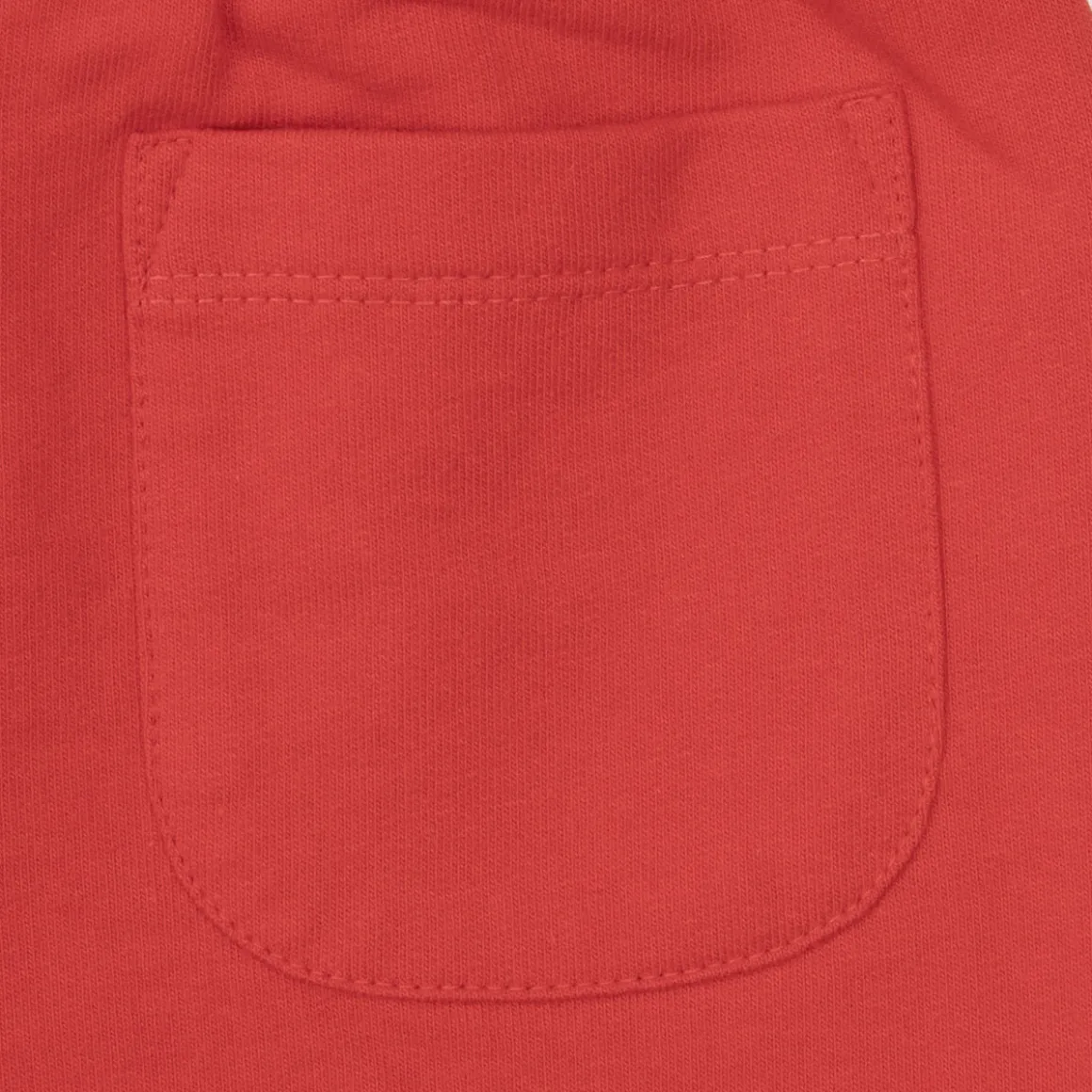 Pantaloni bambino rossi con stampa