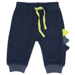 Pantaloni french terry blu cresta 3d – chicco