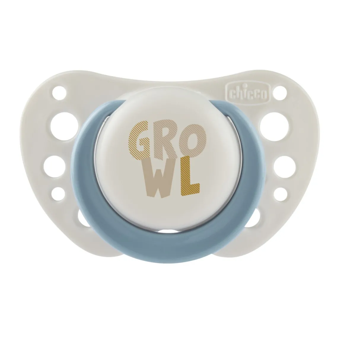 Physioforma air azzurro in silicone 2-6 mesi | 2 pezzi | chicco