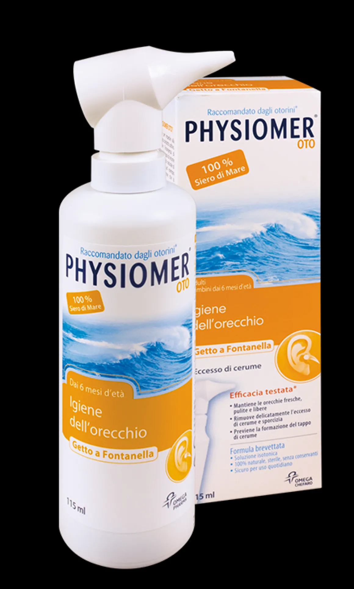 Physiomer oto spray per orecchio 115ml