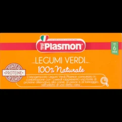 Plasmon – omogeneizzato legumi verdi – 2x80g