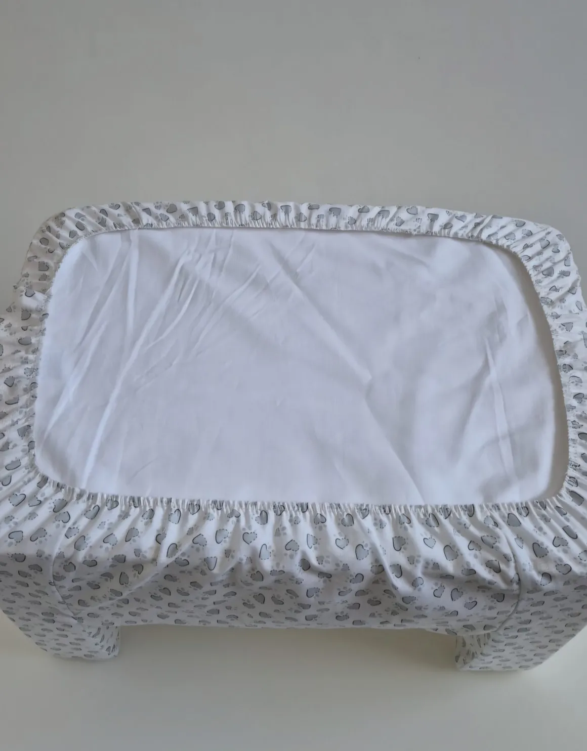 Poltrona bimbo cuore grigio – bimbisicuri