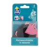 Portasucchietto in tessuto rosa