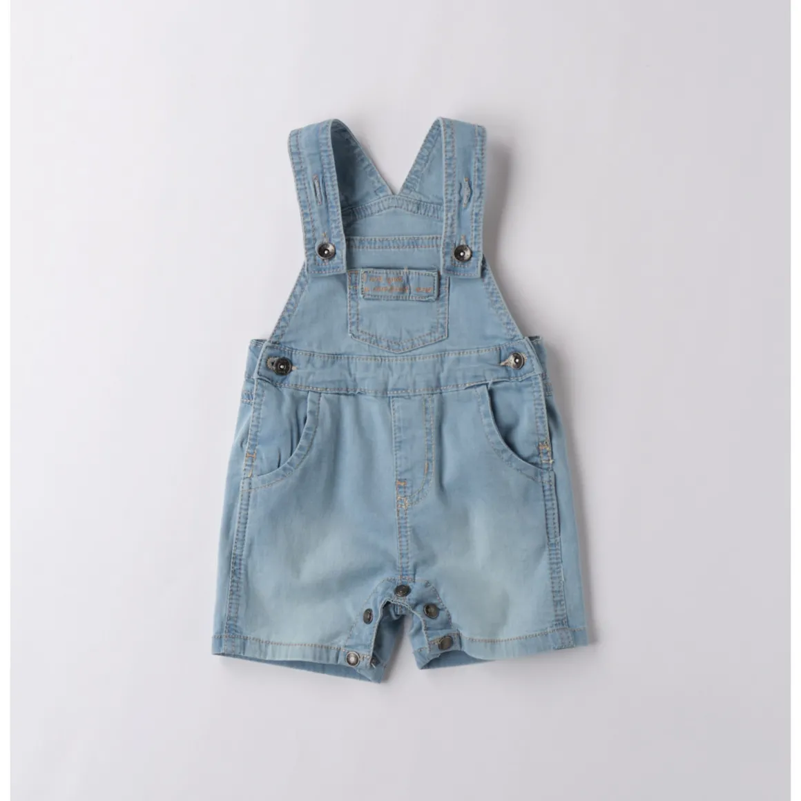Salopette denim corta