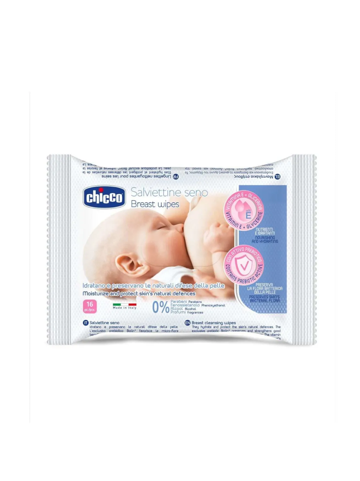 Salviette detergente seno – 16 pz