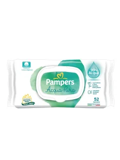 Salviettine pampers acqua pura, 52 pezzi
