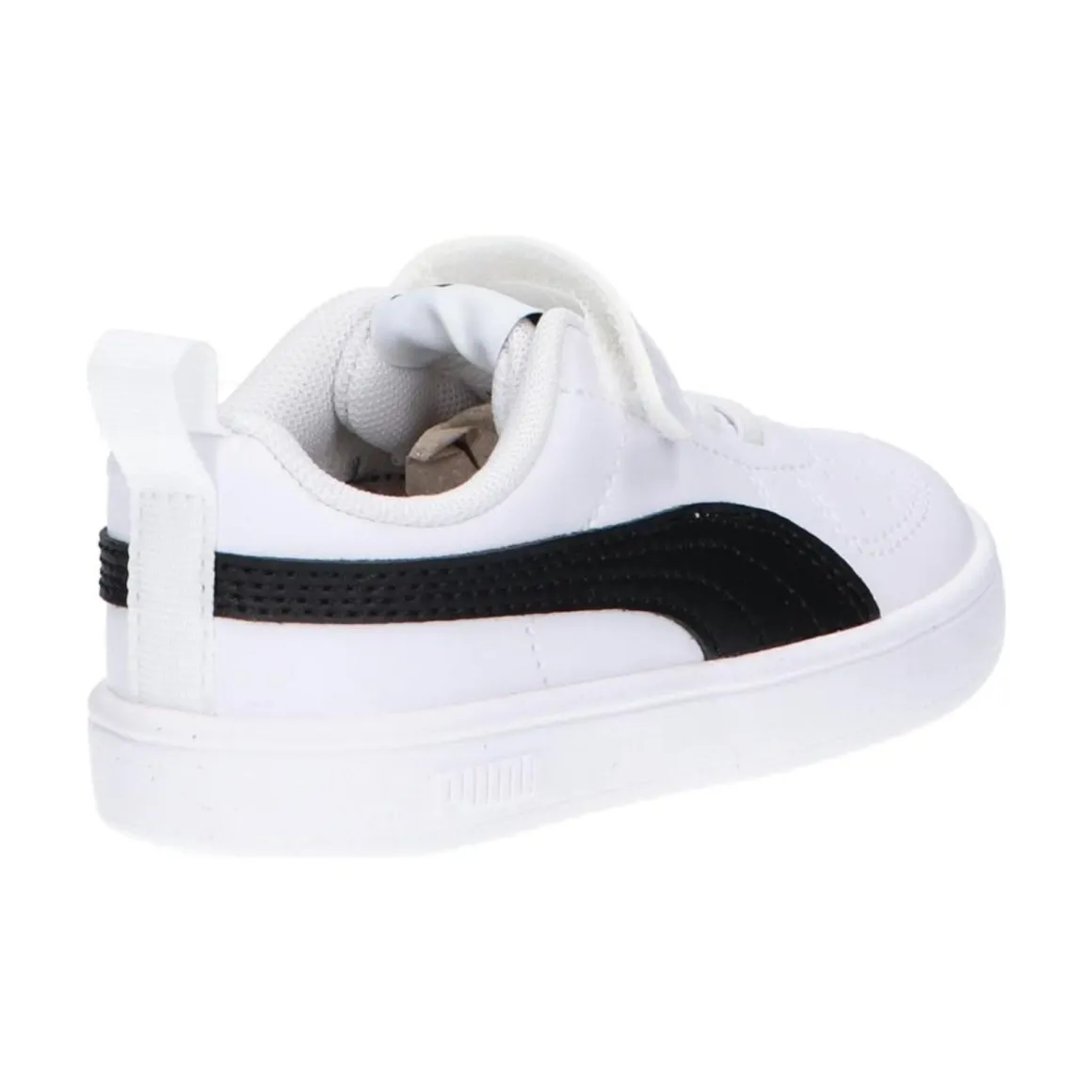 Scarpa rickie bianca onda nera – puma