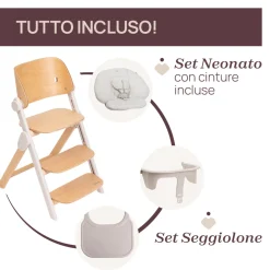 Sedia evolutiva meraviglia fossil – chicco