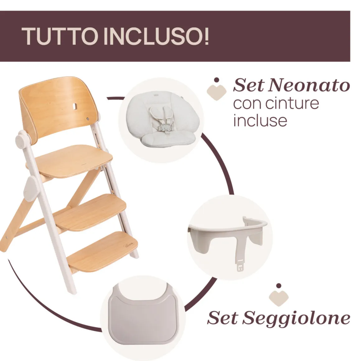 Sedia evolutiva meraviglia fossil – chicco