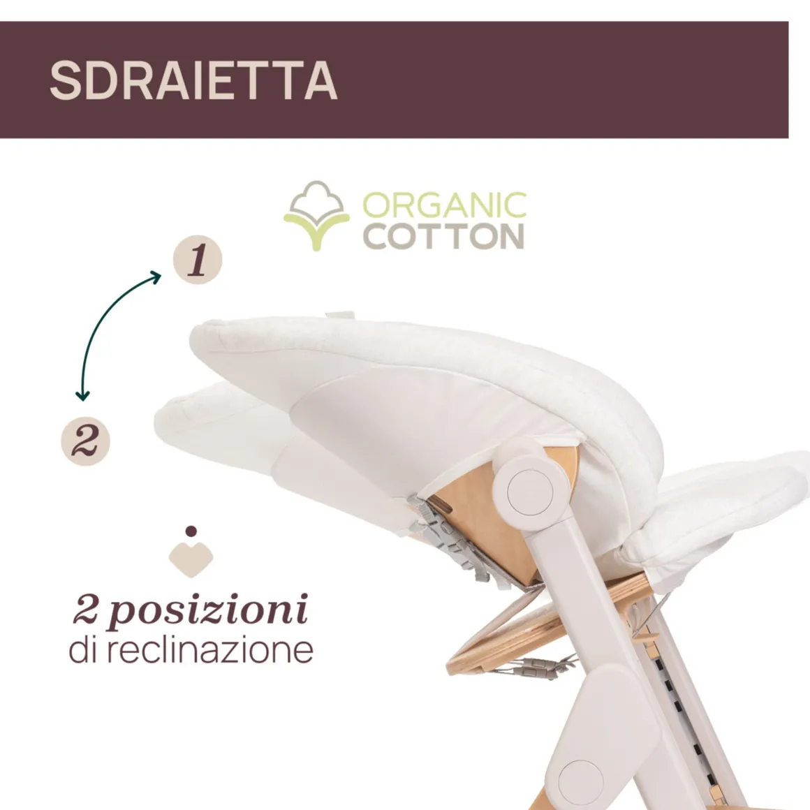 Sedia evolutiva meraviglia fossil – chicco