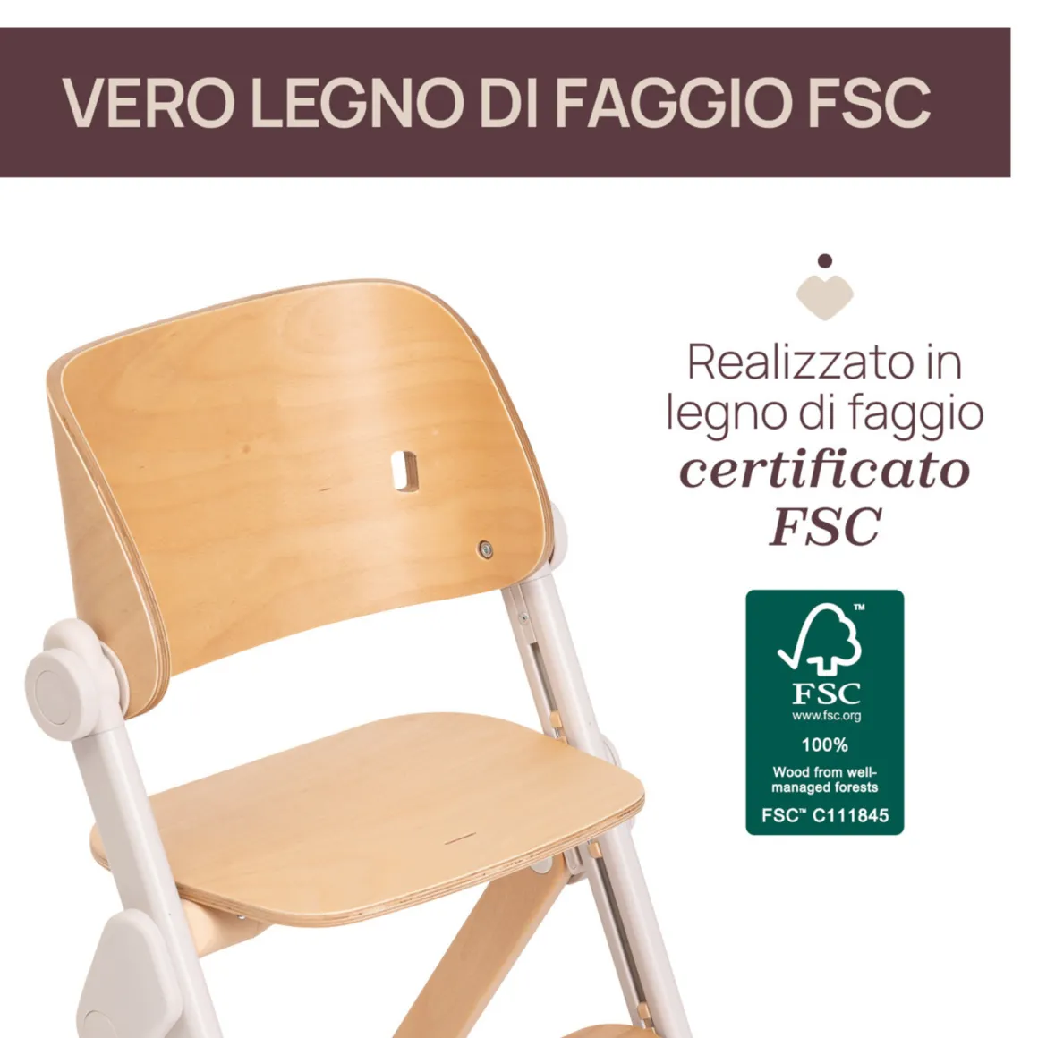 Sedia evolutiva meraviglia fossil – chicco