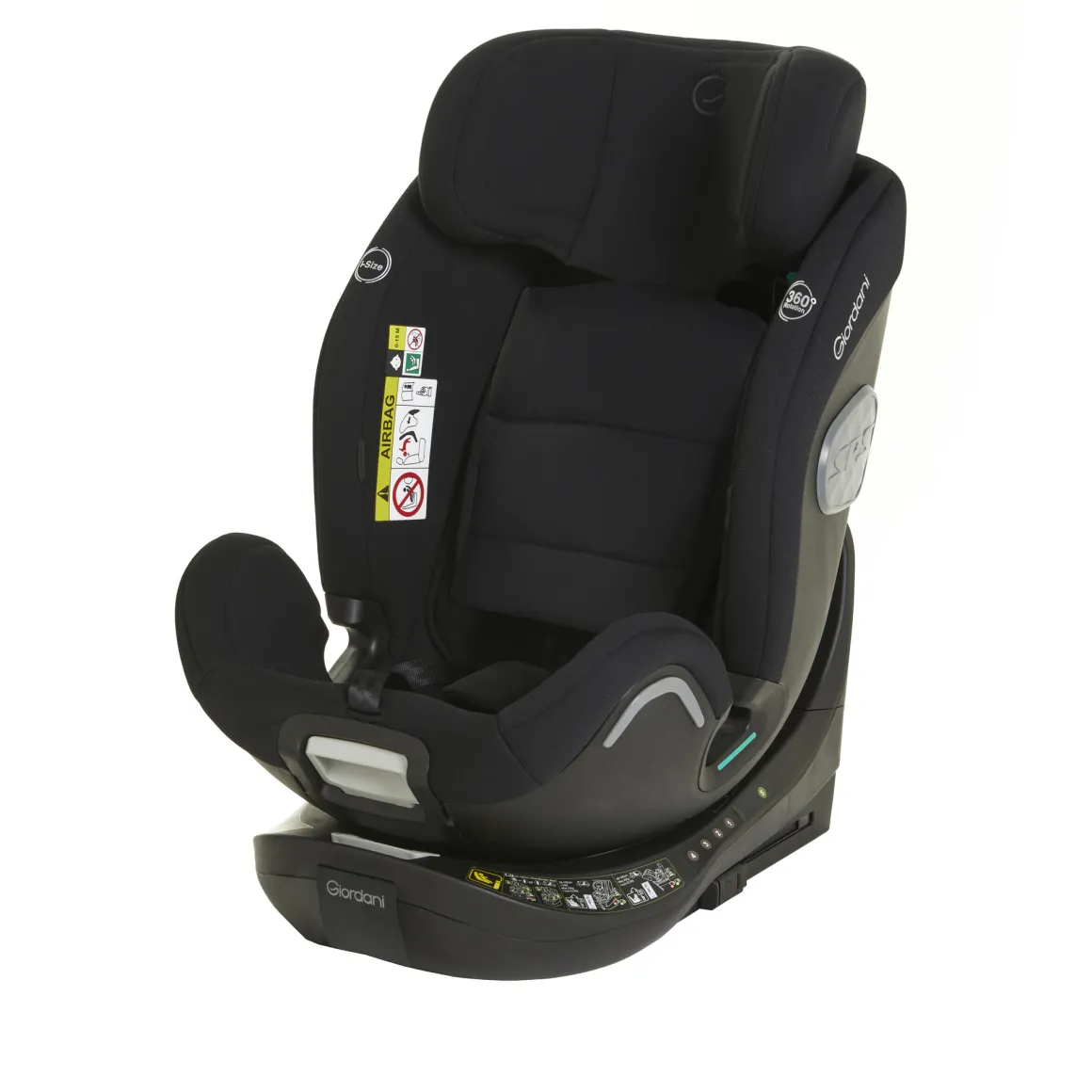 Seggiolino auto i-size andromeda (40-150 cm) – giordani