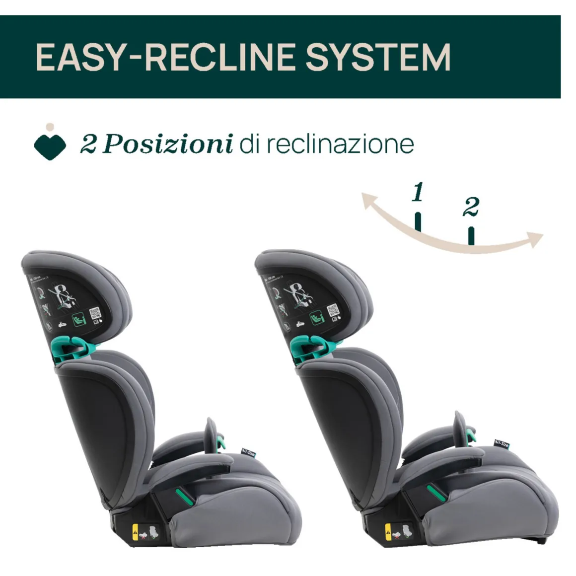 Seggiolino auto quizy lite i-size (100-150 cm) – chicco