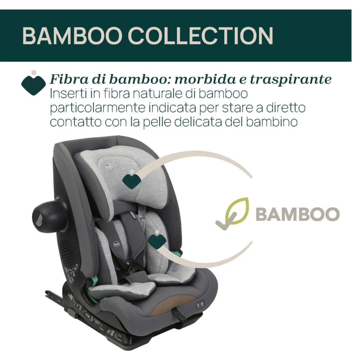 Seggiolino auto seat&go (76-150 cm) glam grey – chicco