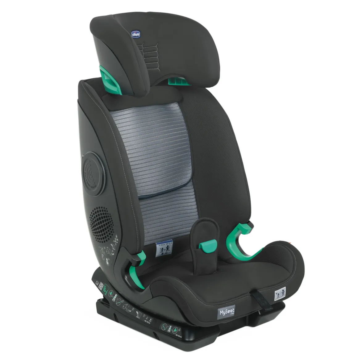Seggiolino my seat i-size air graphite (76-150 cm) – chicco