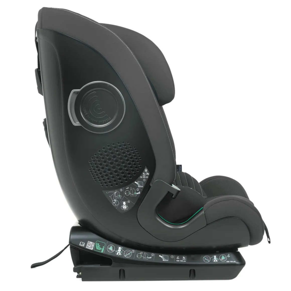 Seggiolino my seat i-size air graphite (76-150 cm) – chicco