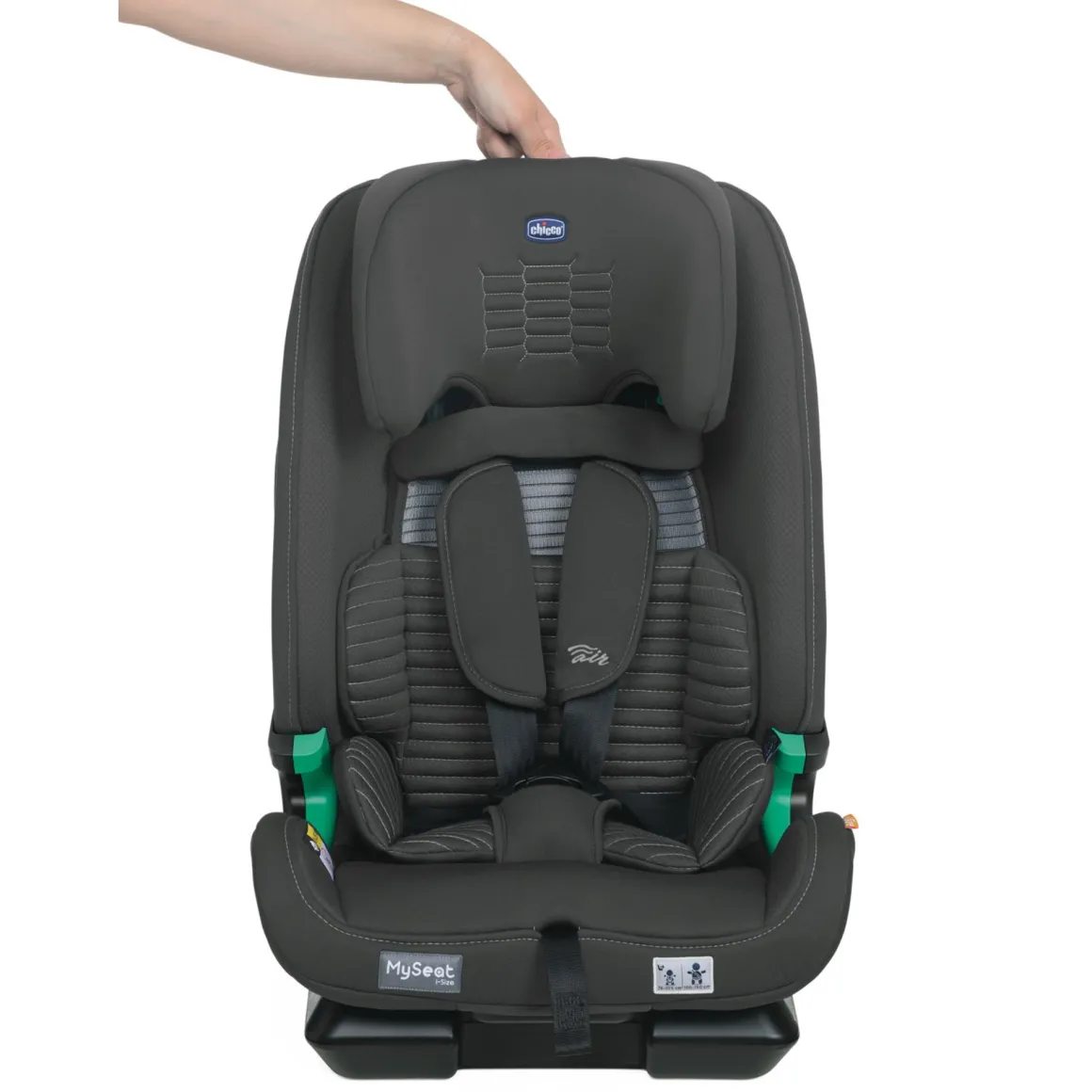 Seggiolino my seat i-size air graphite (76-150 cm) – chicco
