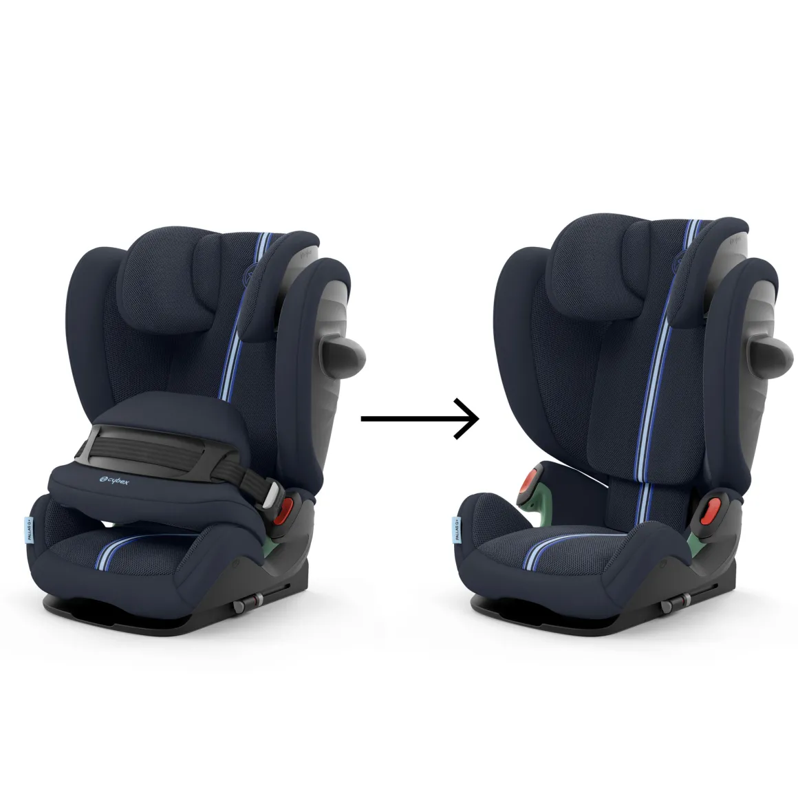Seggiolino pallas g i-size plus ocean blue – cybex
