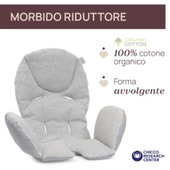Seggiolone polly armonia steel- chicco