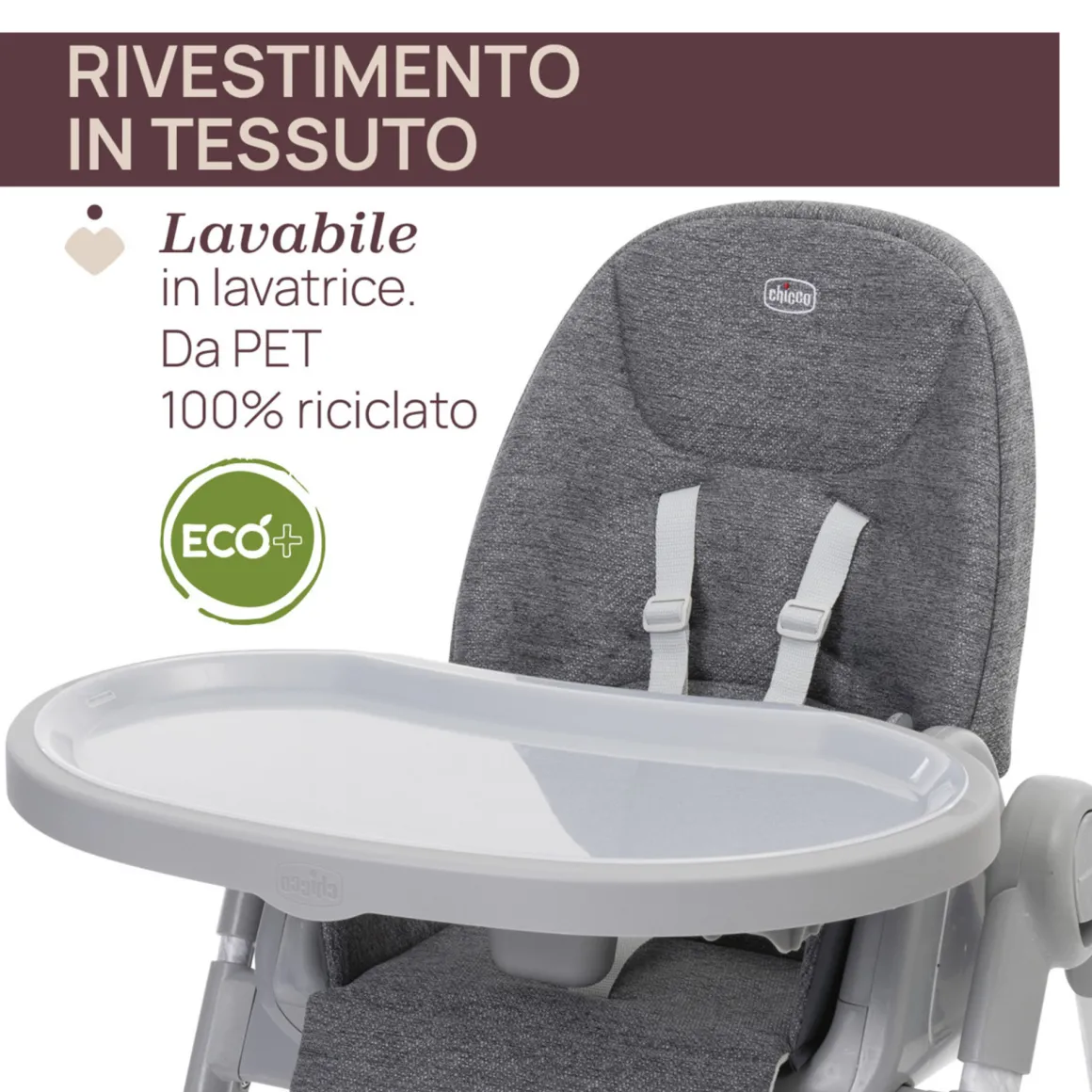 Seggiolone polly armonia carrara – chicco
