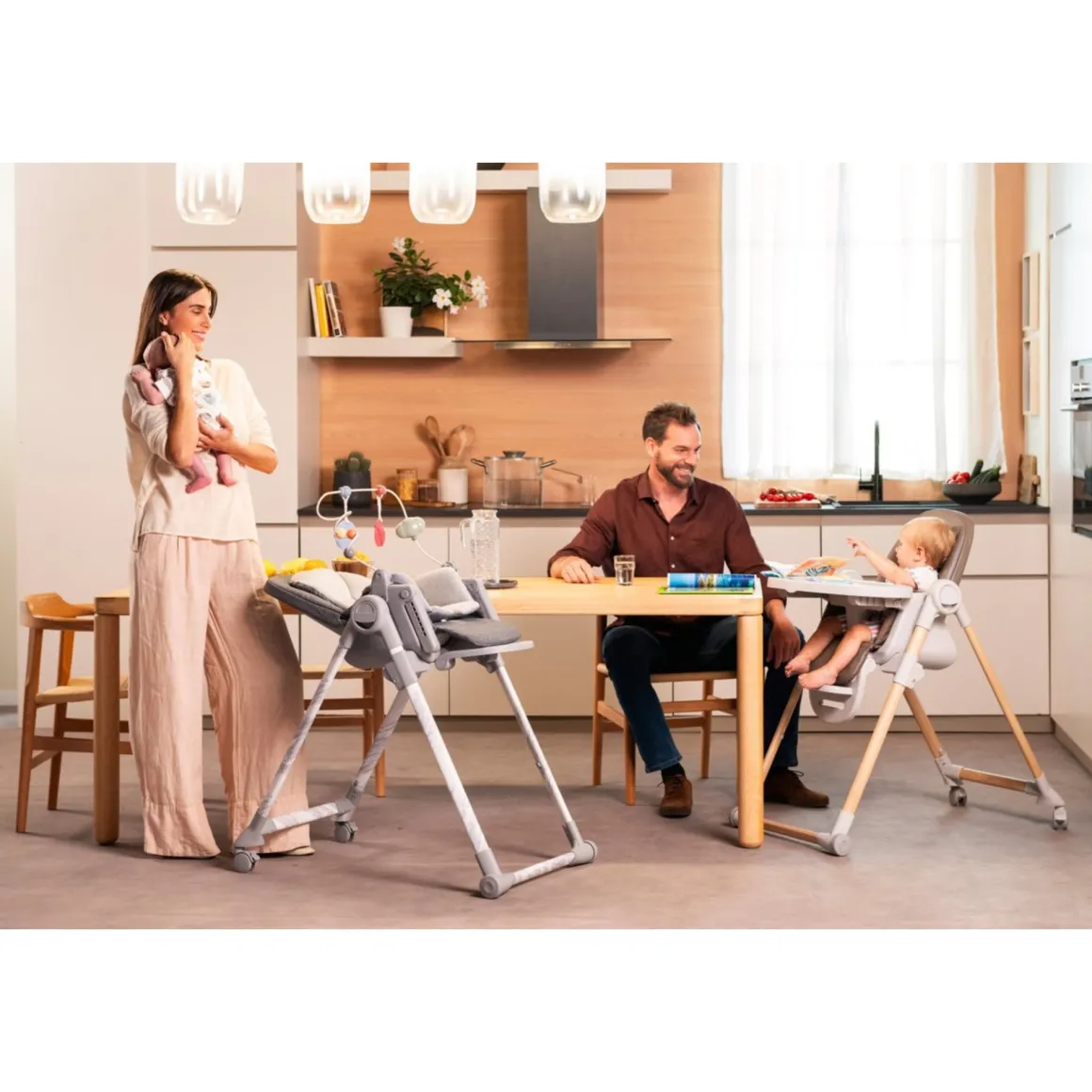 Seggiolone polly armonia carrara – chicco