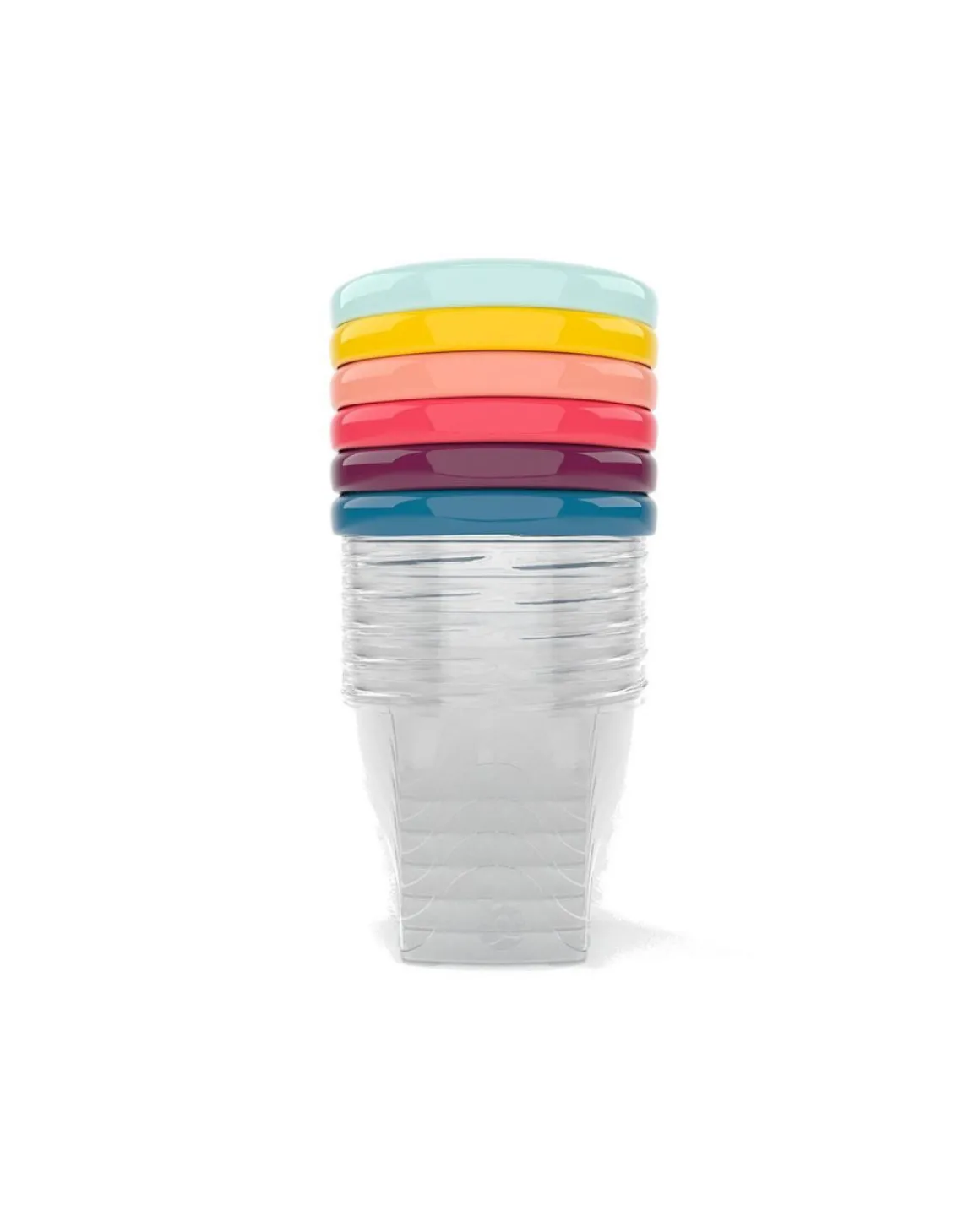 Set 6 contenitori per alimenti 250ml