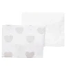 Set 2 pezzi culla cuori