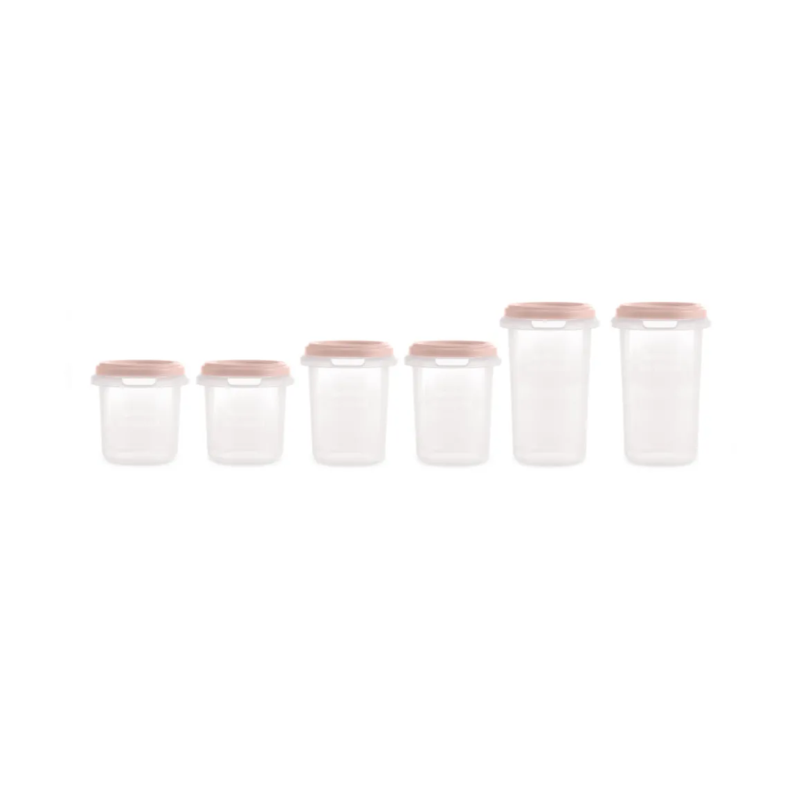 Set di 6 contenitori ermetici candy – miniland