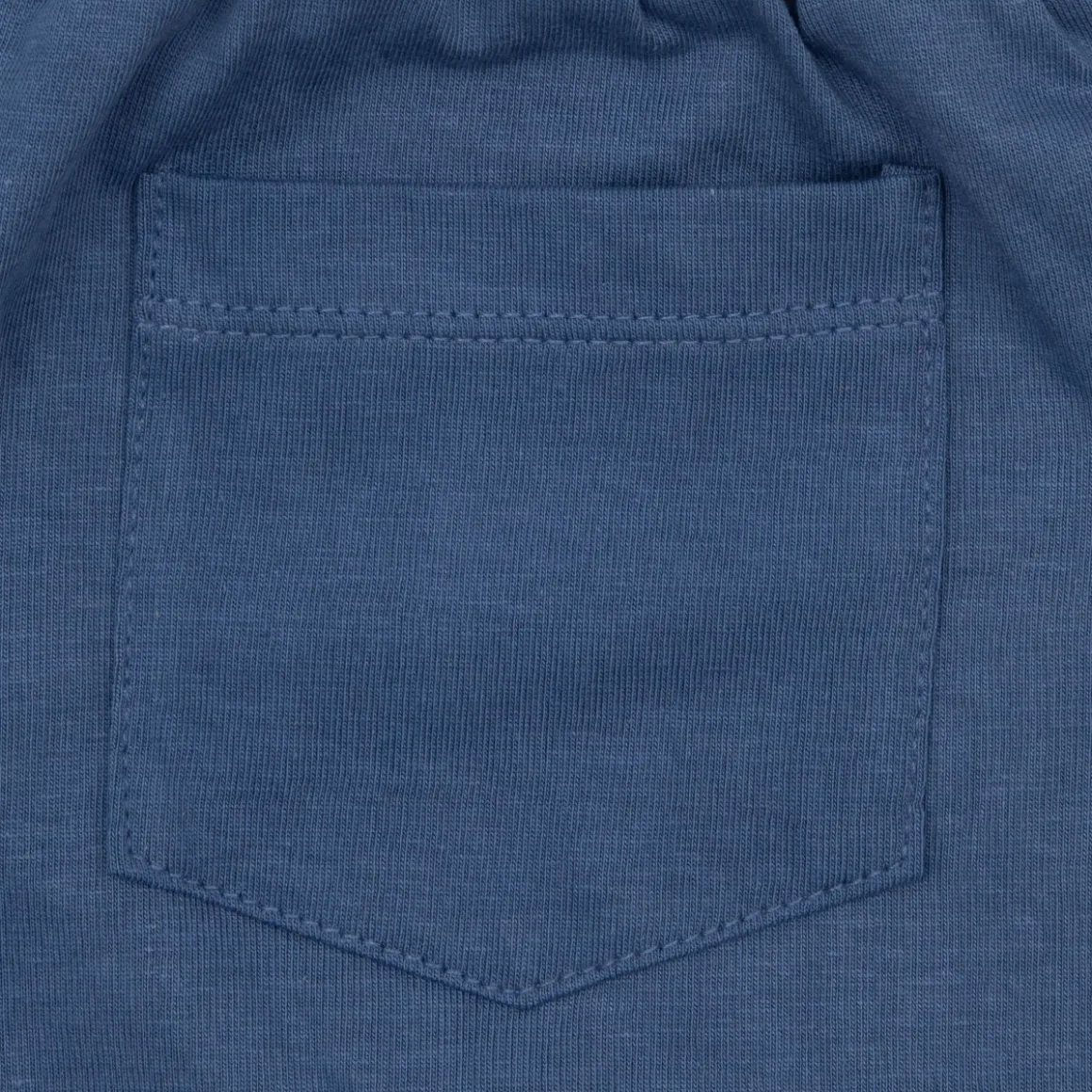 Short jersey bimbo blu scuro stampa piccola