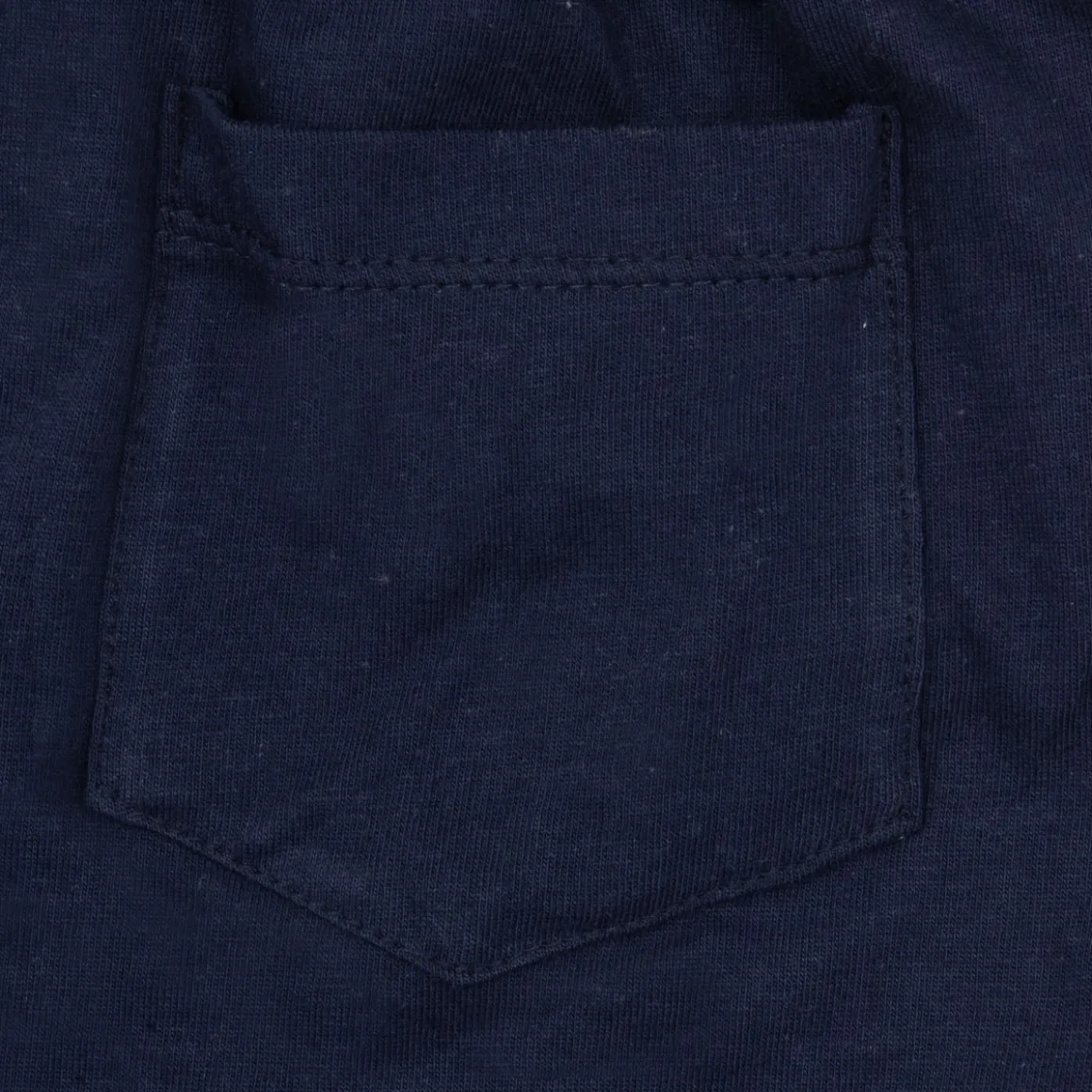 Short jersey bimbo blu scuro stampa piccola