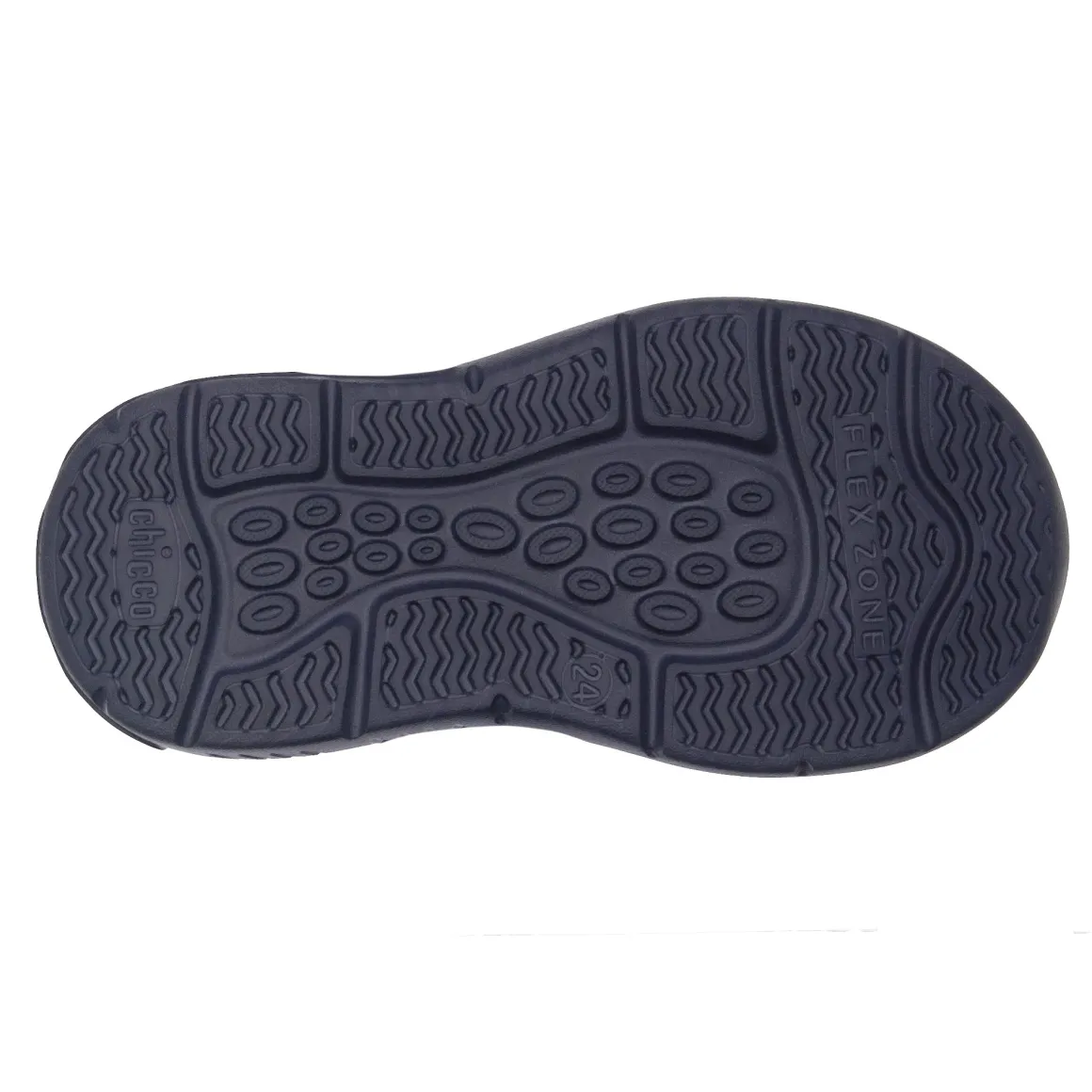 Sneaker con luci colorate nella suola e doppio strappo