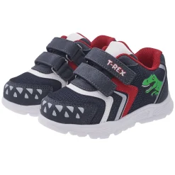 Sneaker con suola leggera e doppio strappo
