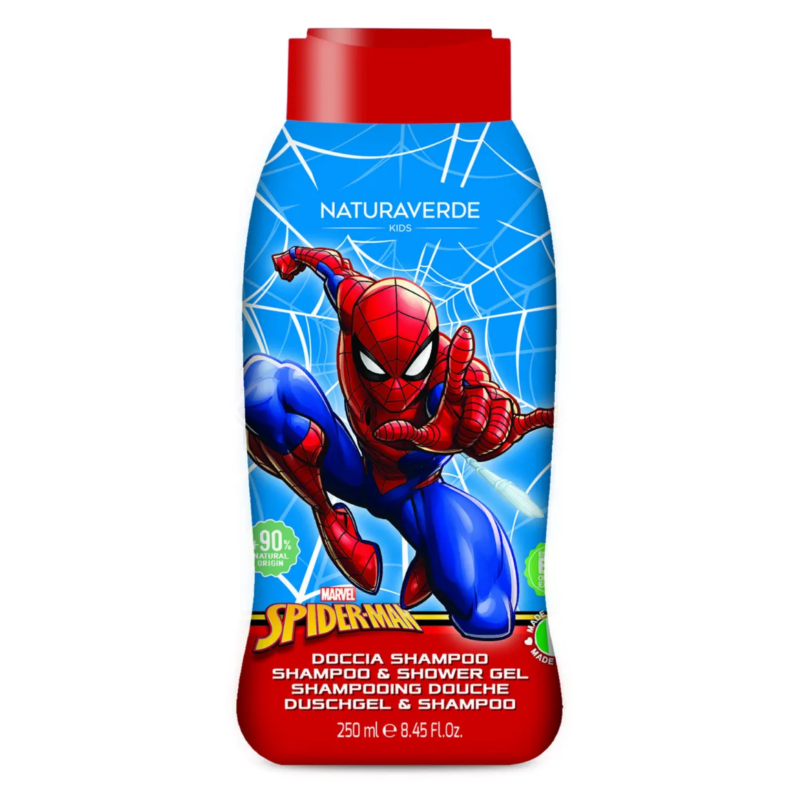 Spiderman doccia shampoo – naturaverde