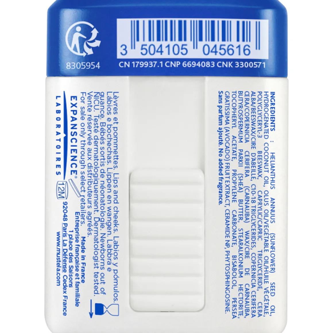 Stick nutriente alla cold cream – mustela