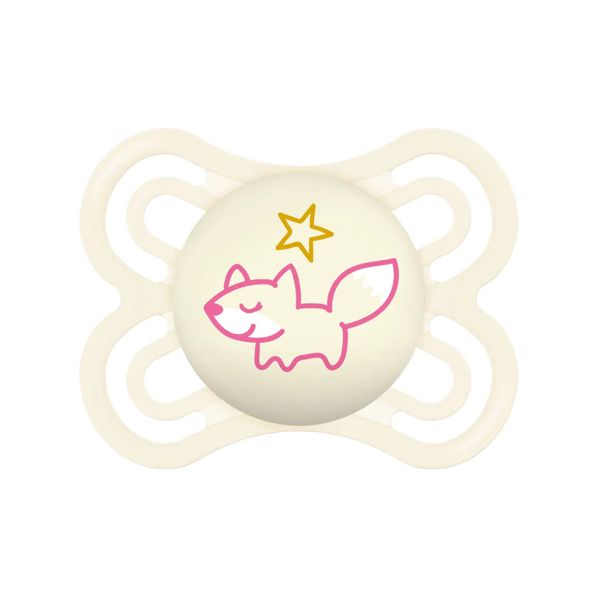 Succhietti perfect night 2-6m silicone bio-circolare conf. singola beige – mam