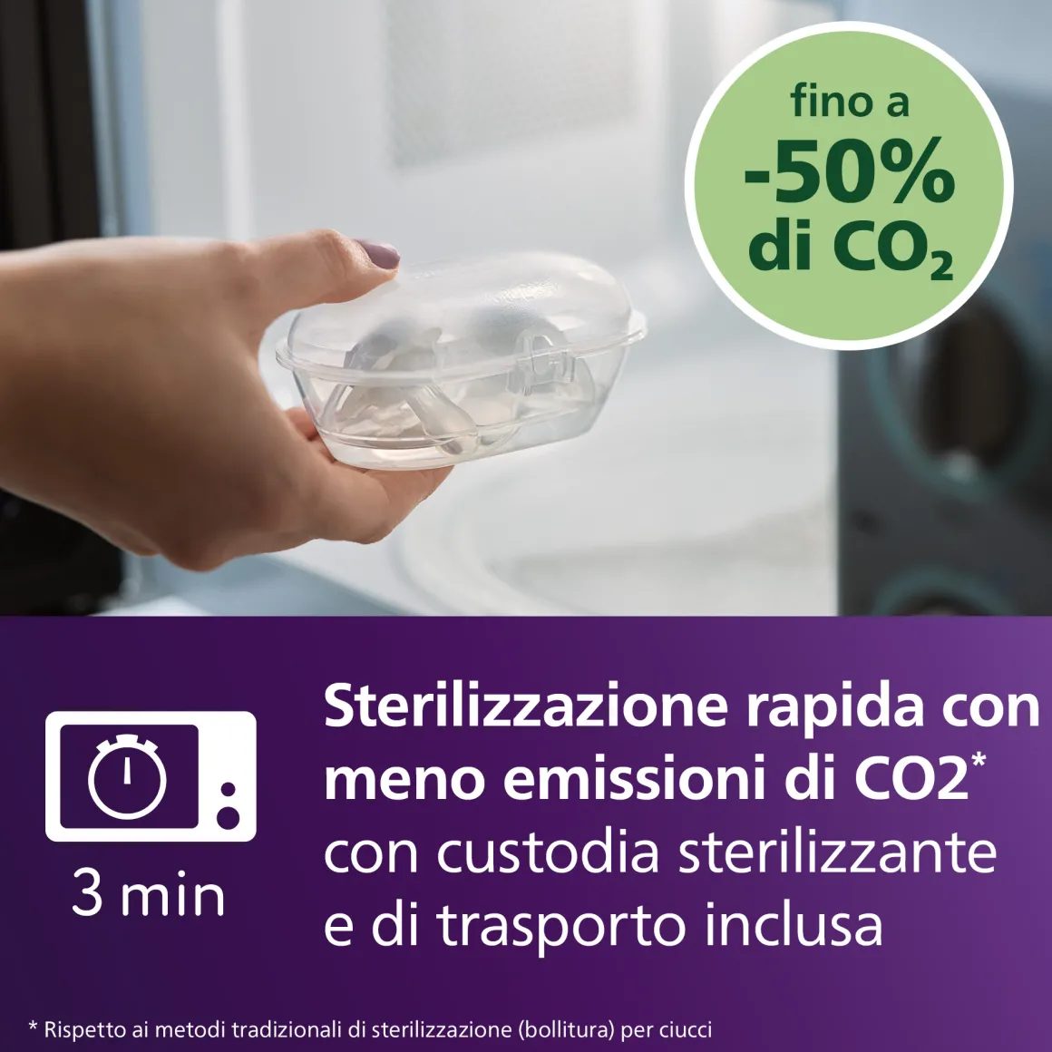 Succhietti ultra start 0-2m night pastello verde e blu smile e sleep, a base vegetale – set da 2 ciucci – philips avent