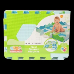 Tappeto puzzle con forme geometriche – gioco educativo