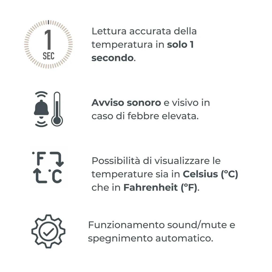 Termometro digitale frontale / auricolare 2075 – nuvita